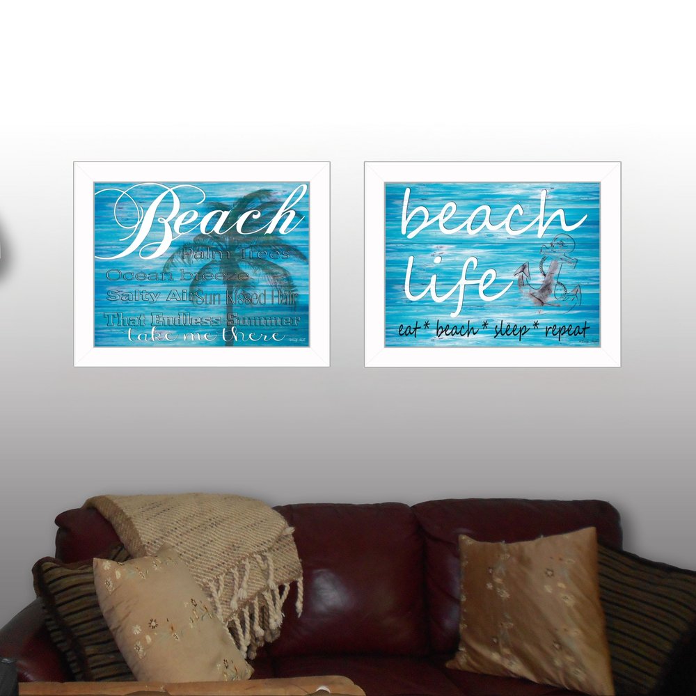 Set Of 2 Rectangle Paper Not Flowers Beach & Ocean Not Entertainment & Fashion U.S. States And Territories No Season No Holiday By