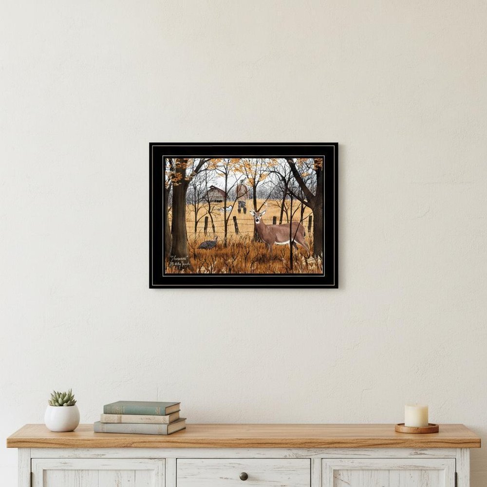 Unaware 2 Black Framed Print Wall Art