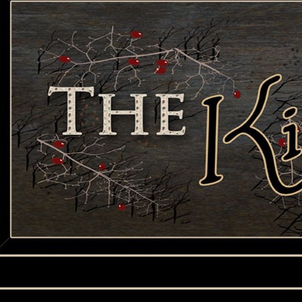Set Of Three The Primitive Kitchen 2 Black Framed Kitchen Wall Art