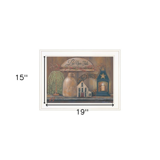 Love Never Fails 5 White Framed Print Wall Art