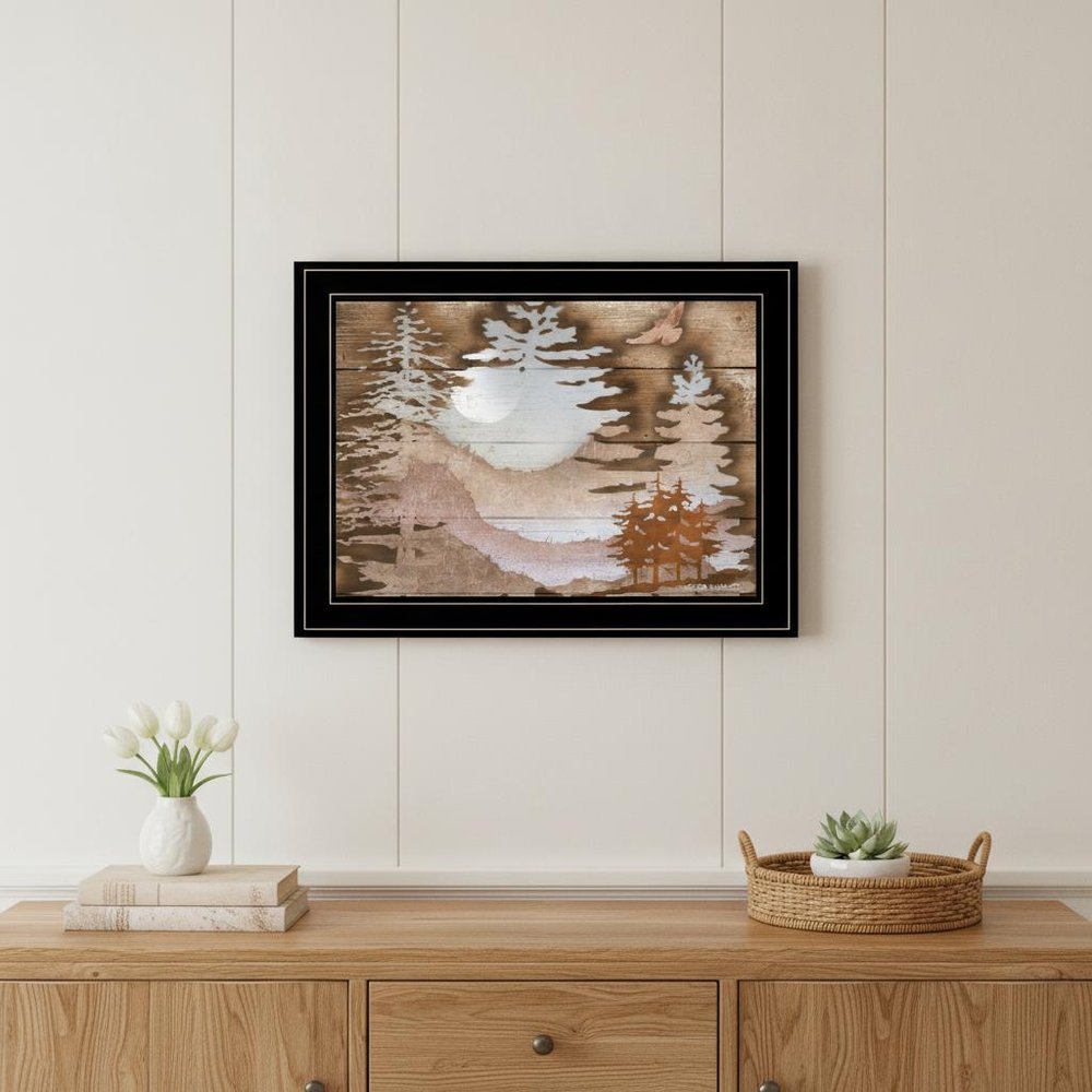 Great Outdoors II 3 Black Framed Print Wall Art