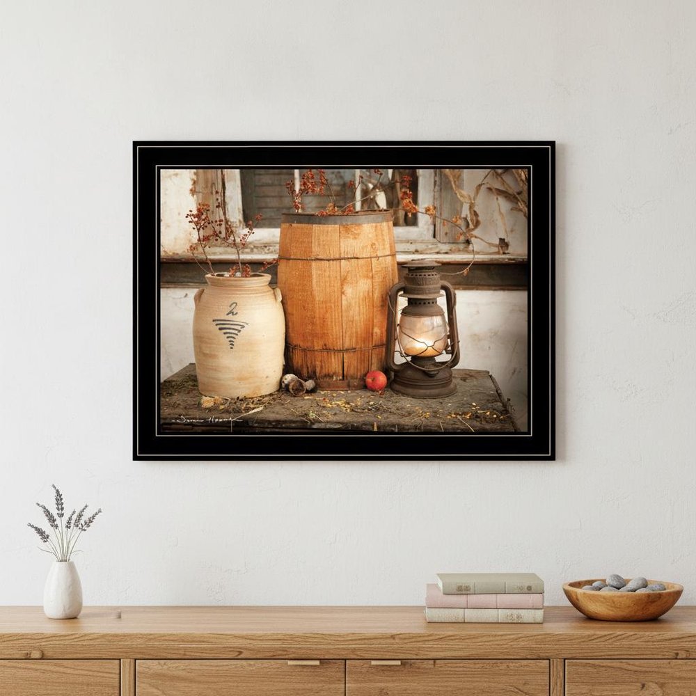 The Nail Keg 3 Black Framed Print Wall Art