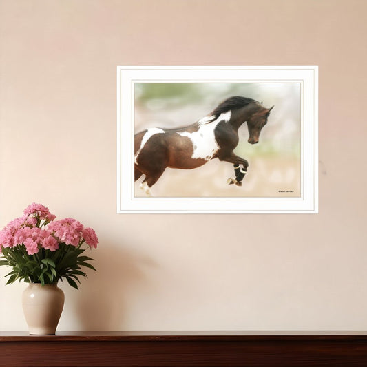 A Wild Kookie 2 White Framed Print Wall Art