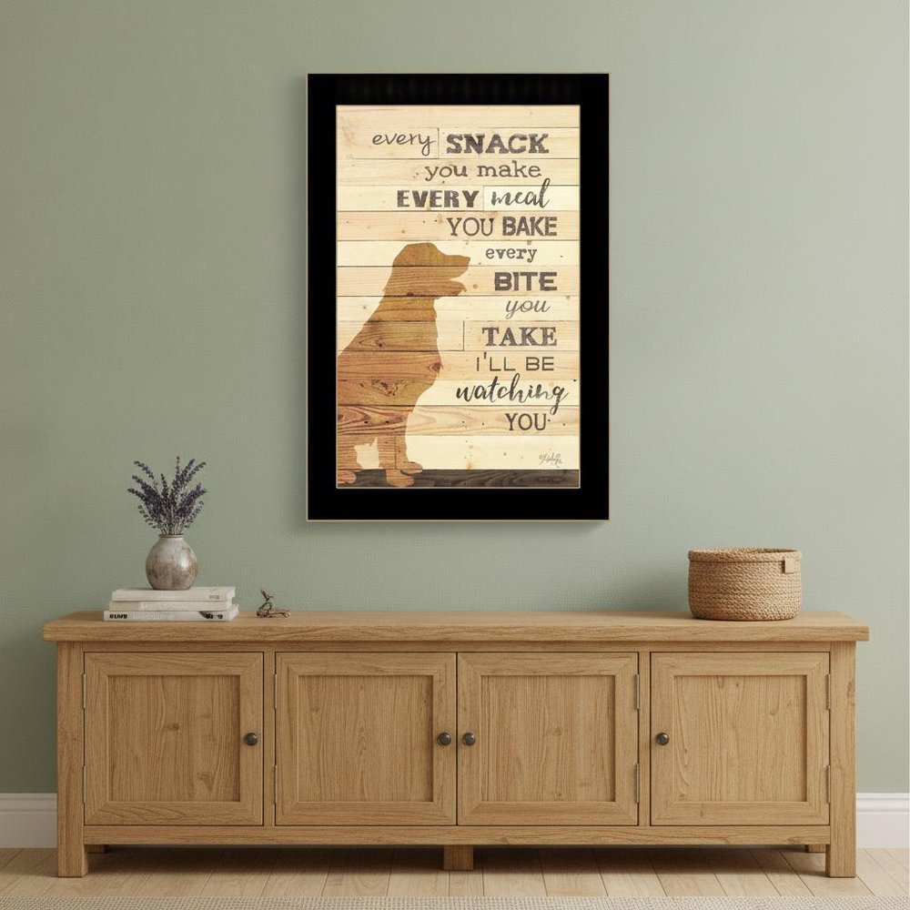 Every Snack You Make 3 Black Framed Print Wall Art