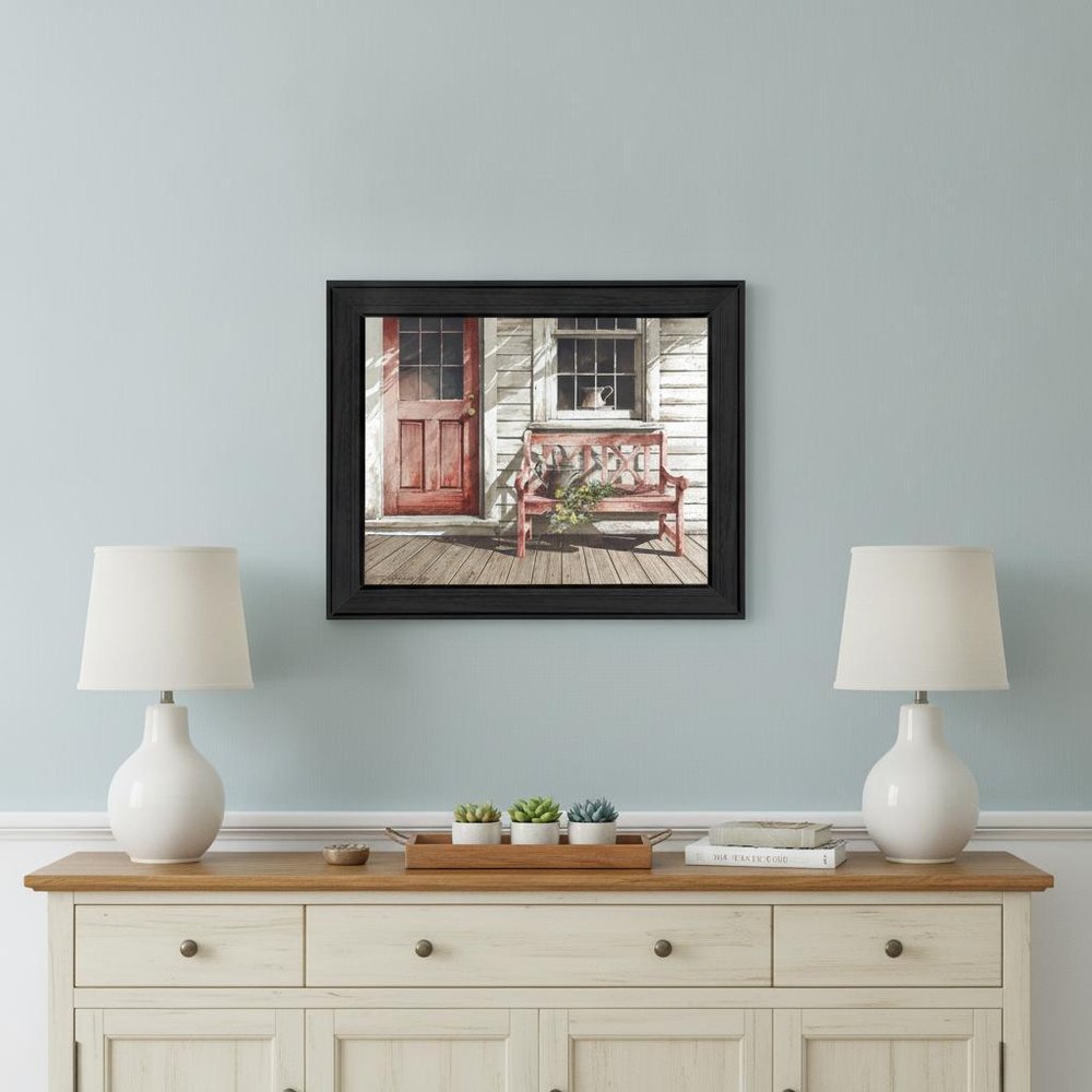 Fresh Cut Flowers 1 Black Framed Print Wall Art