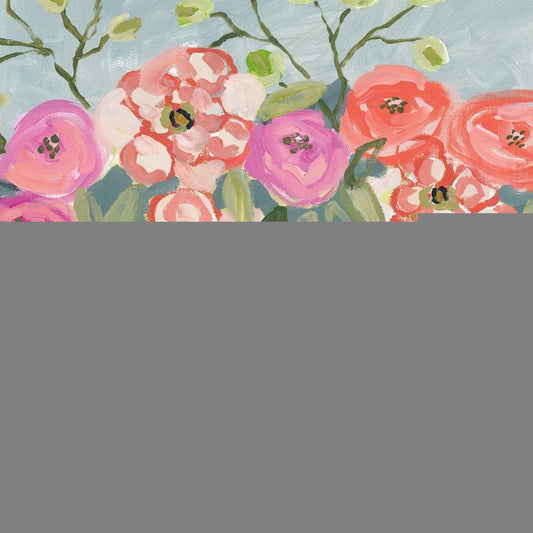 Threes A Charm 2 White Framed Print Wall Art
