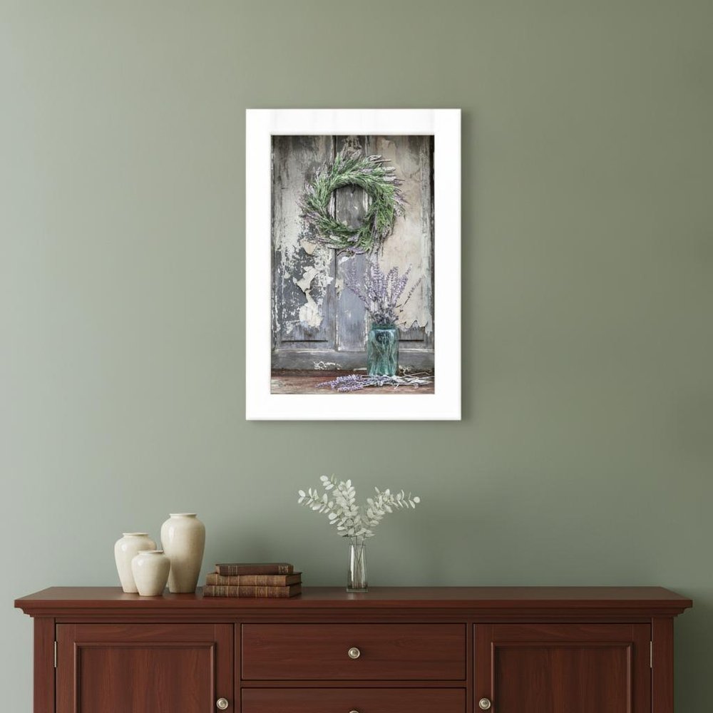 Sweet Memories 1 White Framed Print Wall Art