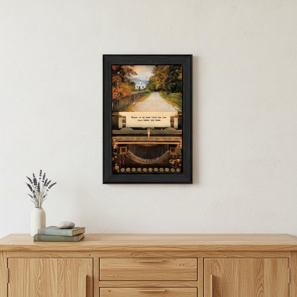 Read Know Learn Grow 1 Black Framed Print Wall Art