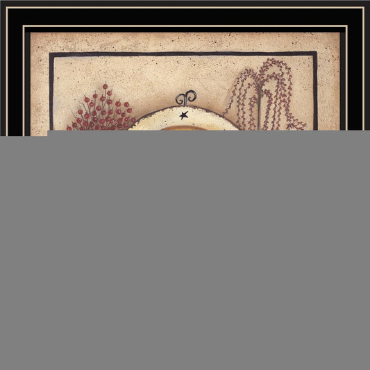 Live Today 2 Black Framed Print Wall Art