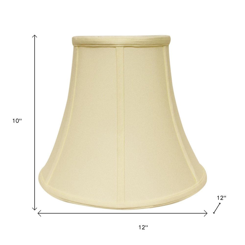 Ivory No Slub Innsbruck Bell Lamp Shade