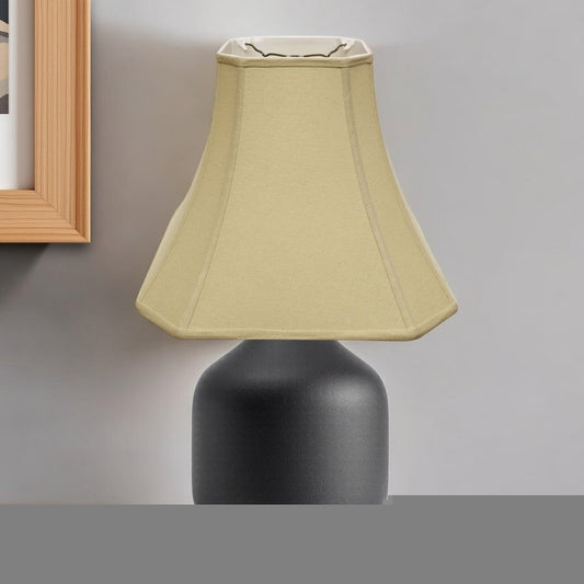 Tan Linen Square Lamp Shade