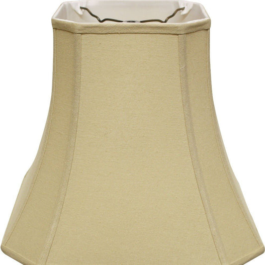 Tan Linen Square Lamp Shade