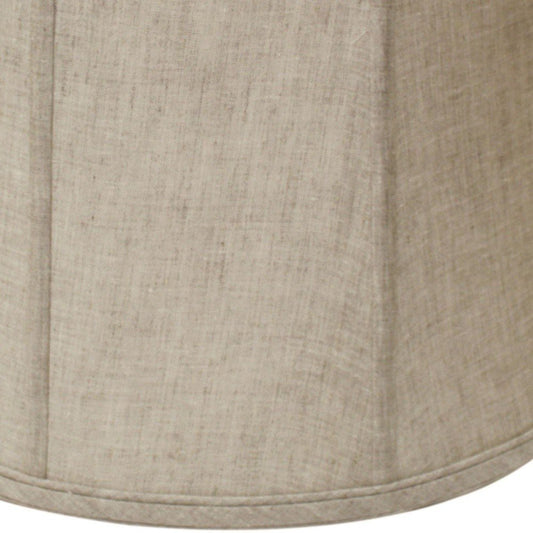 Cream Linen Drum Lamp Shade