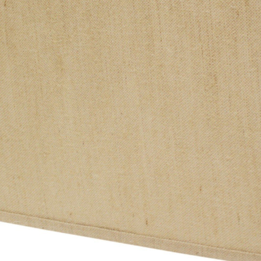 Gold Burlap Lamp Shade