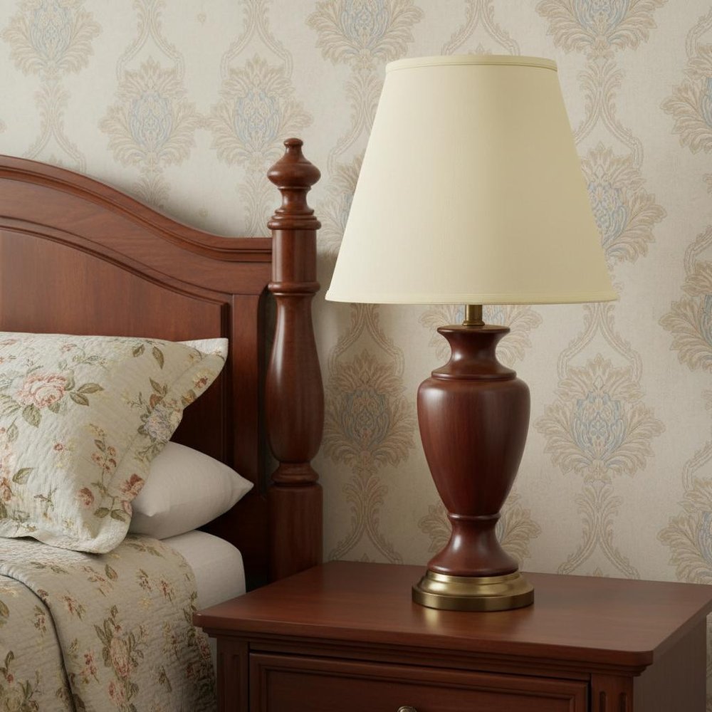 Ivory No Slub Innsbruck Empire Lamp Shade