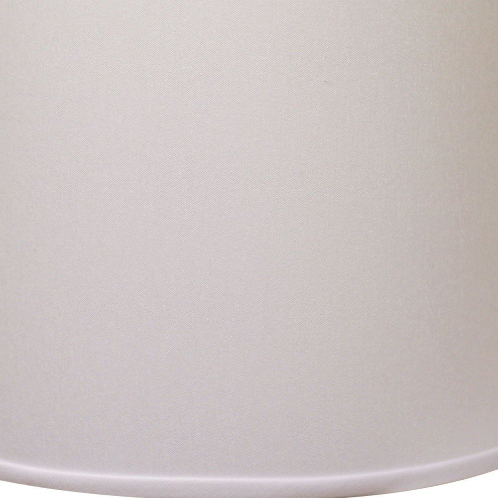 White No Slub Innsbruck Drum Lamp Shade