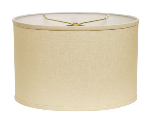 Beige Linen Oval Lamp Shade