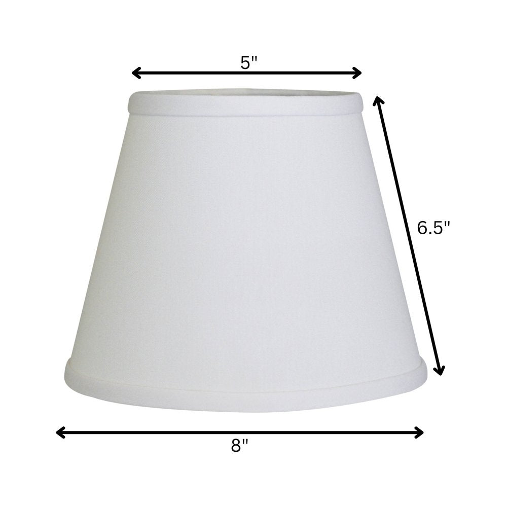 White No Slub Innsbruck Empire Lamp Shade