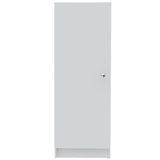 47" White Wood Pantry Or Storage Closet