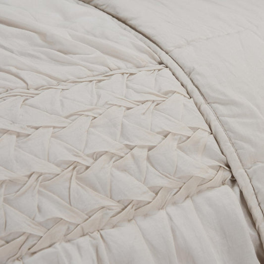 Ivory Geometric Quilt