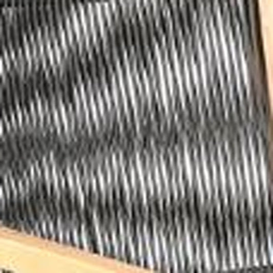 Set of Two 23" Charcoal and Natural Wood Solid Wood Outdoor Arm Chair