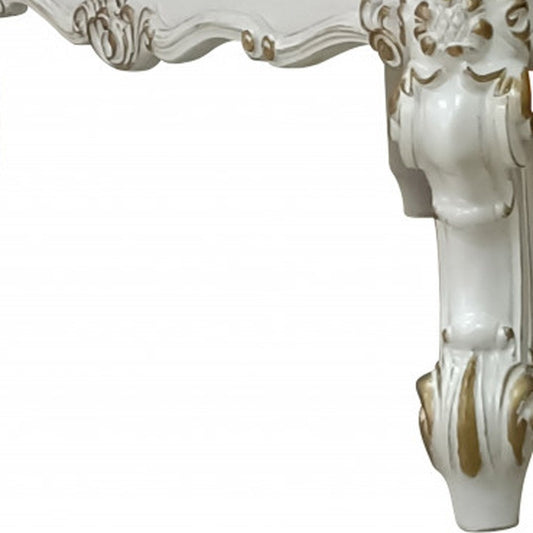 53" Pearl Wood Coffee Table