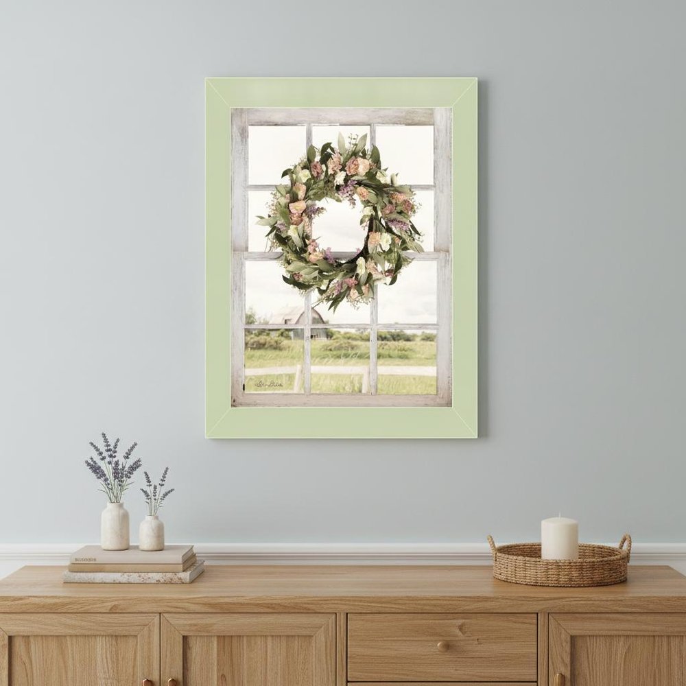 Summer View Framed Print Wall Art