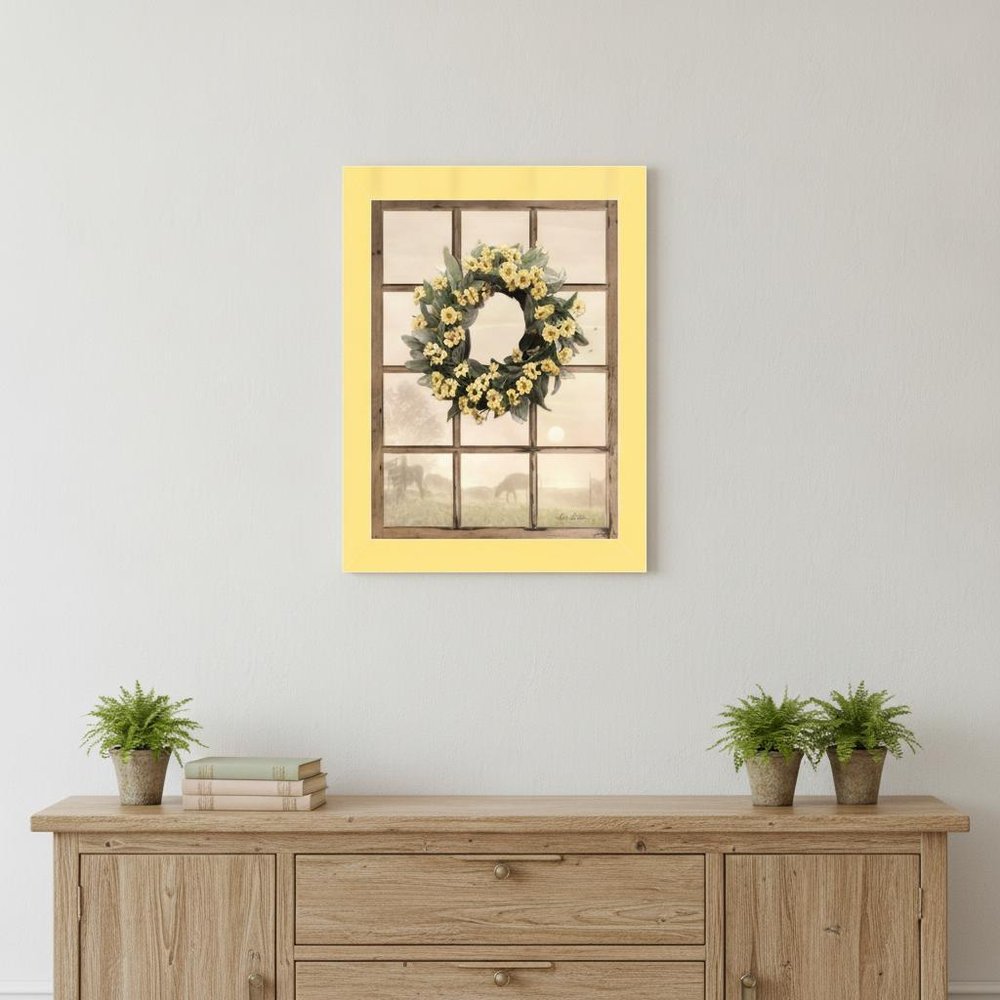 Country Gazing Framed Print Wall Art