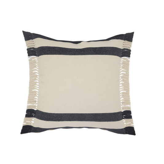 20" Blue and White Throw Pillow