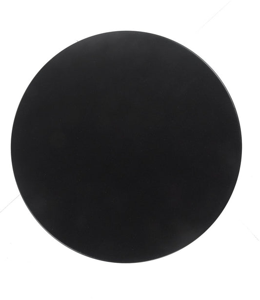 18" Black Iron End Table