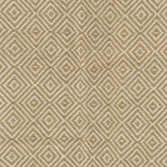 50" X 60" Natural Cotton Woven Geometric Throw Blanket with Fringe