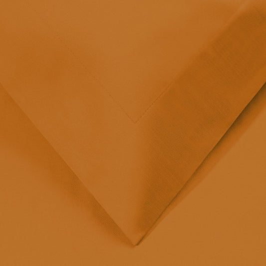 Orange Queen Cotton Washable Duvet Cover Set