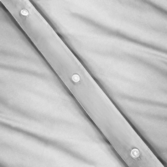 Platinum King Cotton Washable Duvet Cover Set