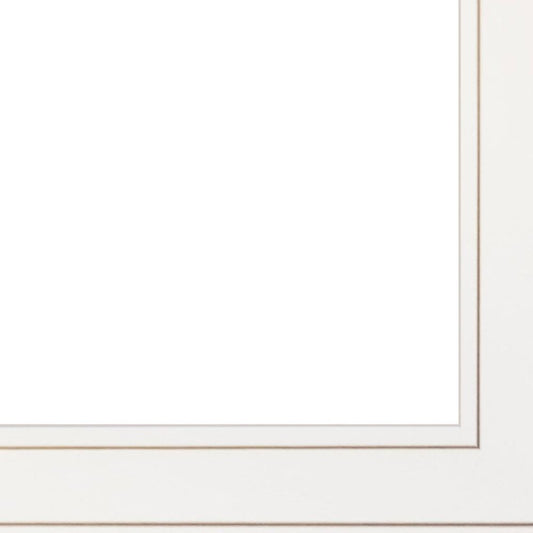 Summer Breeze Funky Palm Tree White Framed Wall Art