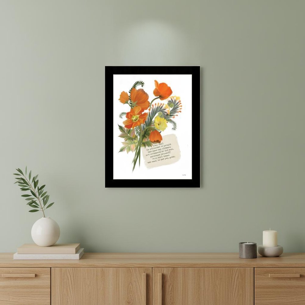 See You Grow White Framed Print Wall Art
