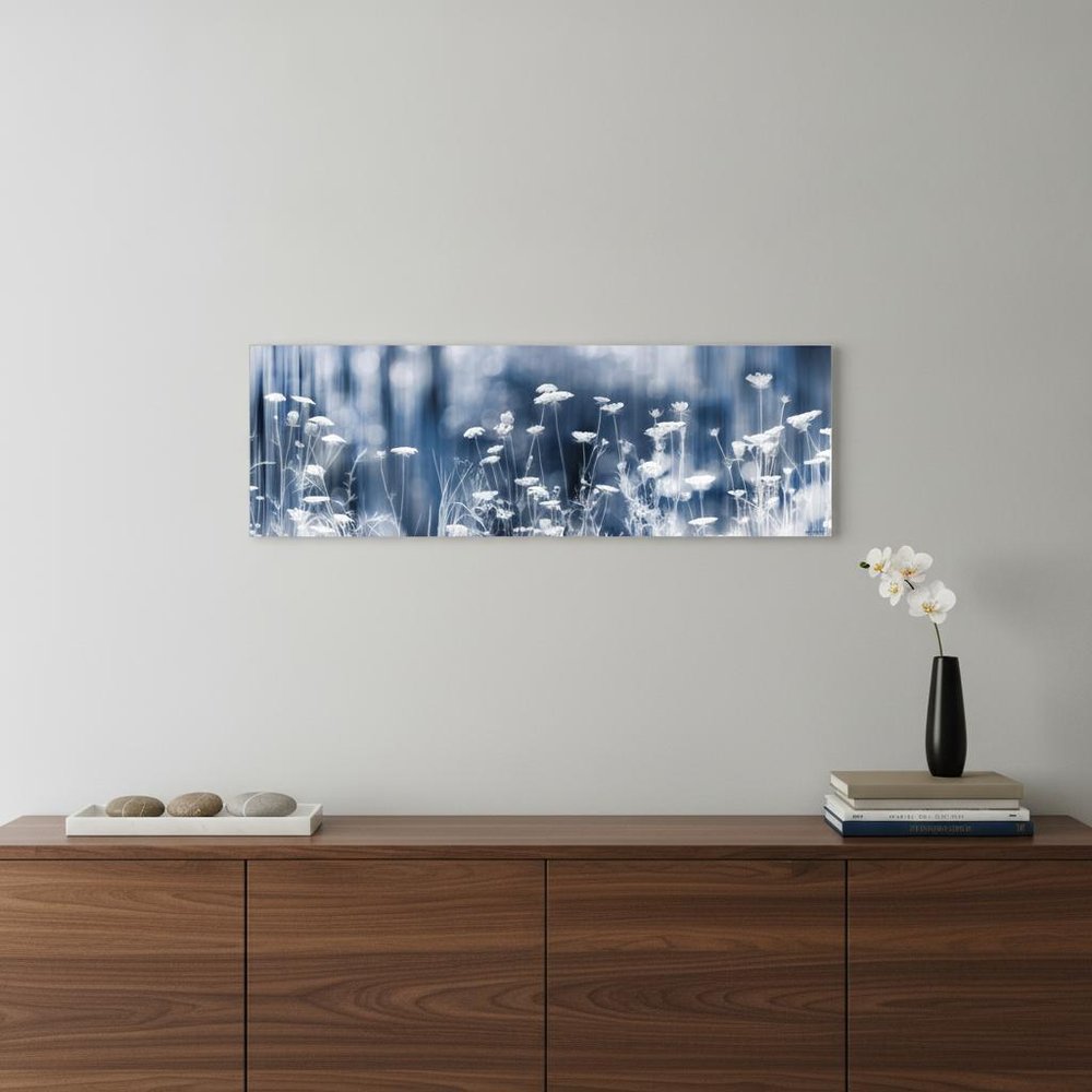 Summer Dreams White Framed Print Wall Art