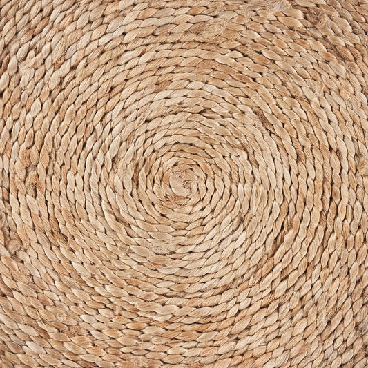 15" Set of Two Natural Jute Round Placemats