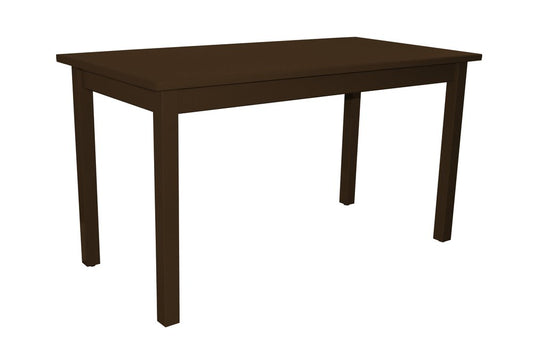 60" Coffee Solid Wood Dining Table