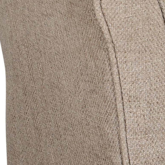 Queen Cream Geometric Fleece Woven Plush Blanket