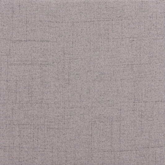 20" Gray and Black Fabric Wood and Steel End Table With Two Drawers