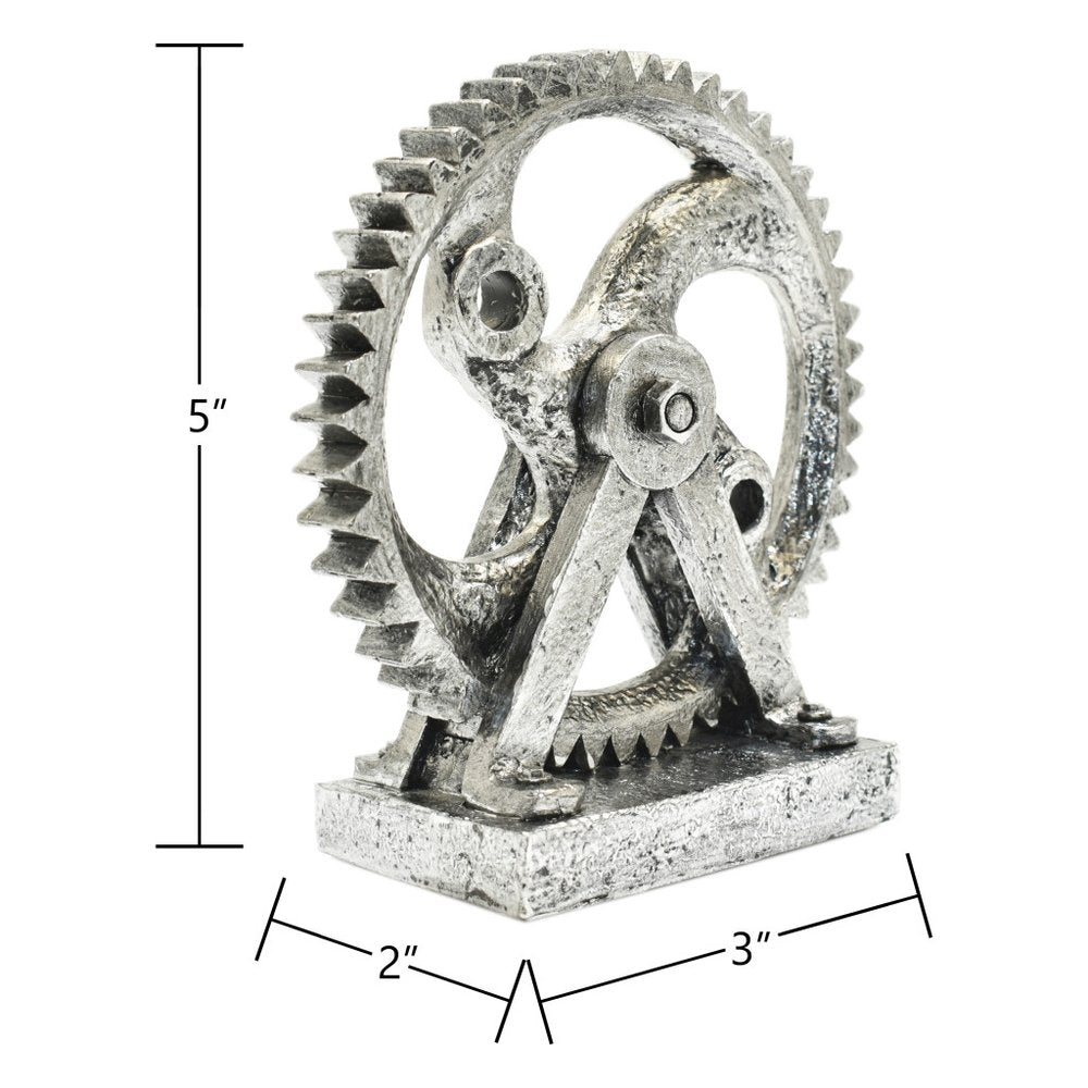 5" Pewter Resin Tabletop Sculpture