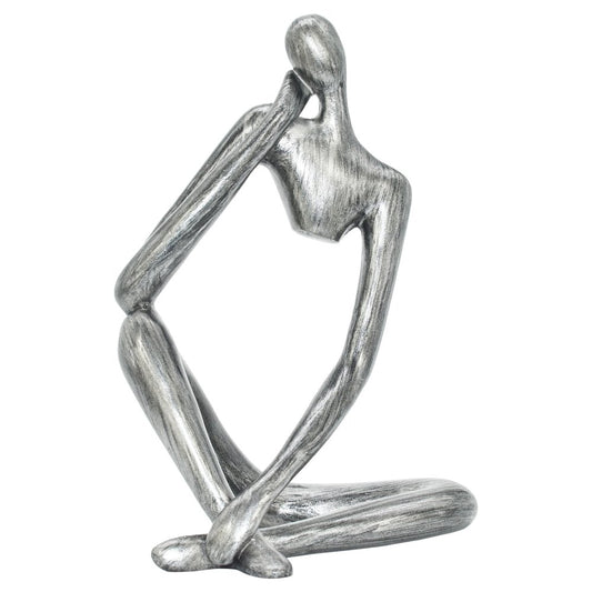 6" Pewter Resin Man Tabletop Sculpture