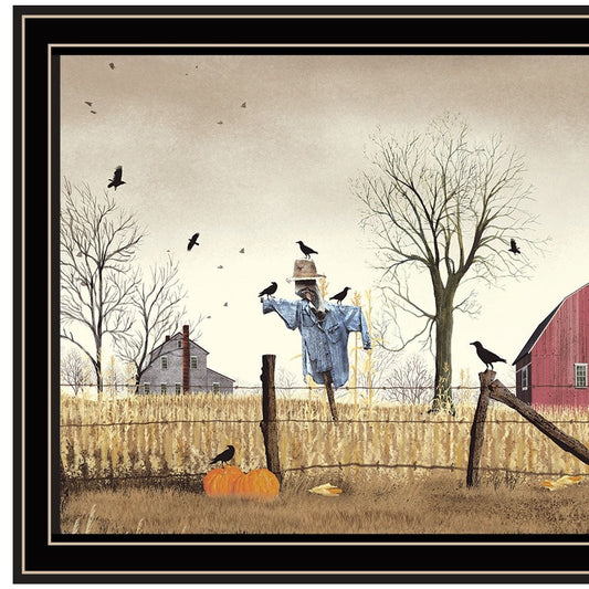 After the Harvest Black Framed Wall Art