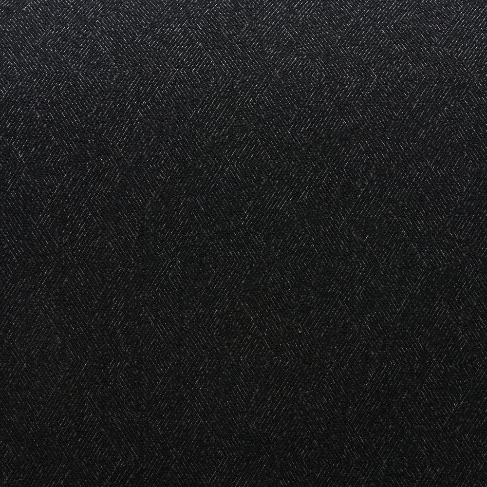 34" Black And Bronze Fabric And Upholstered Side Chair