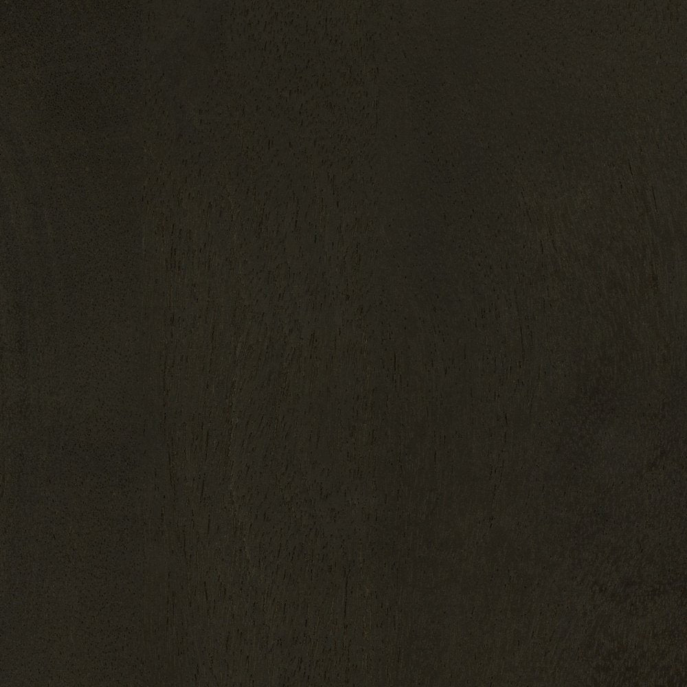 84" Black and Brown Solid Wood Trestle Base Dining Table