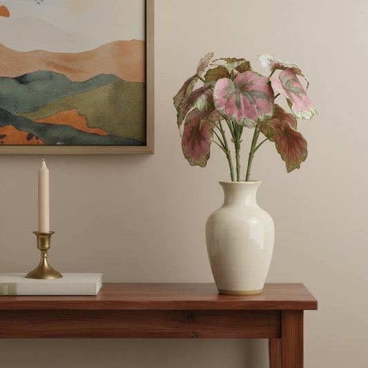 Set of Two 7" Red Artificial