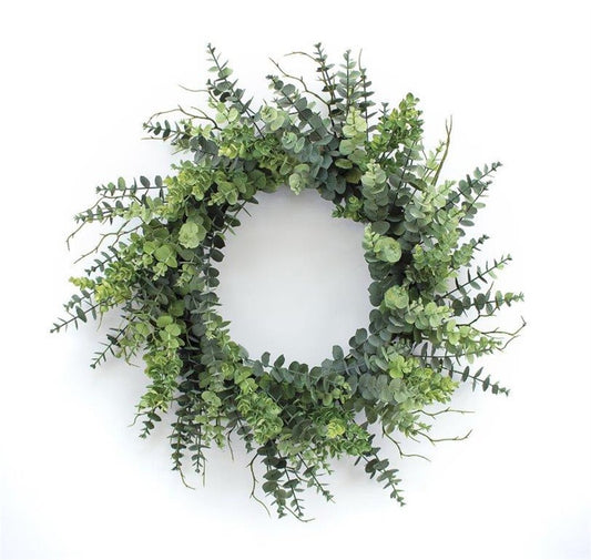 9" Green Artificial Eucalyptus