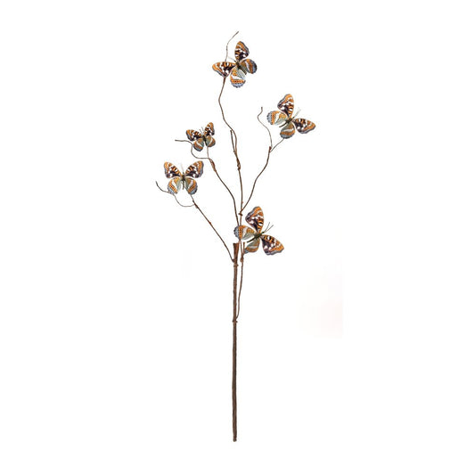 Set of Six 3" Orange Artificial