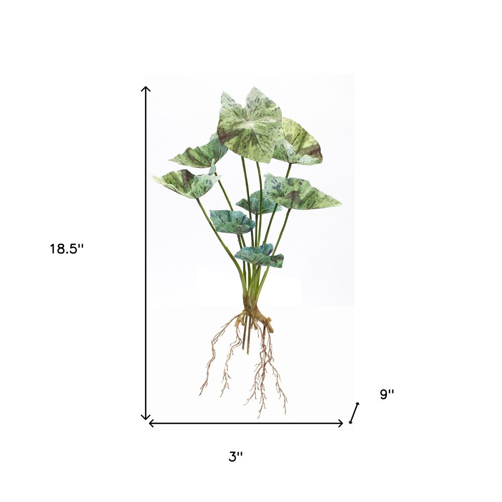 Set of Six 3" Green Artificial