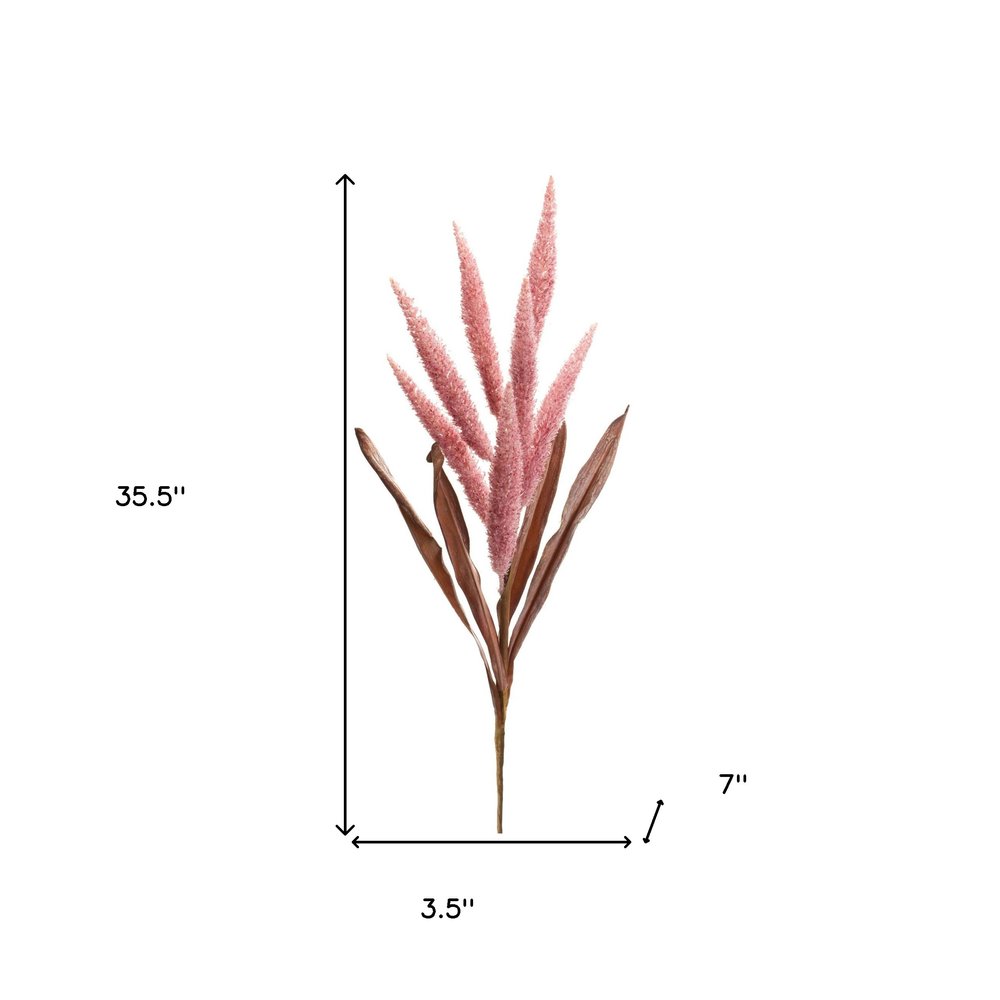 Set of Two 4" Pink Artificial